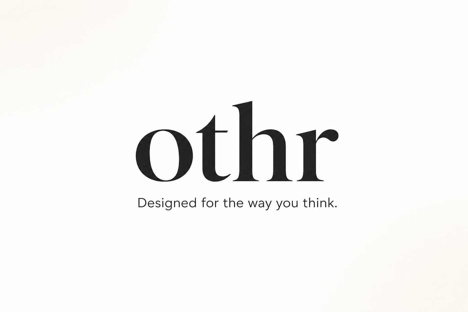 Othr — A calmer way to think with AI